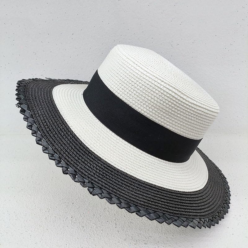 Chapeau de plage de vacances ZYFSHA : protégez votre visage du soleil avec style - 4
