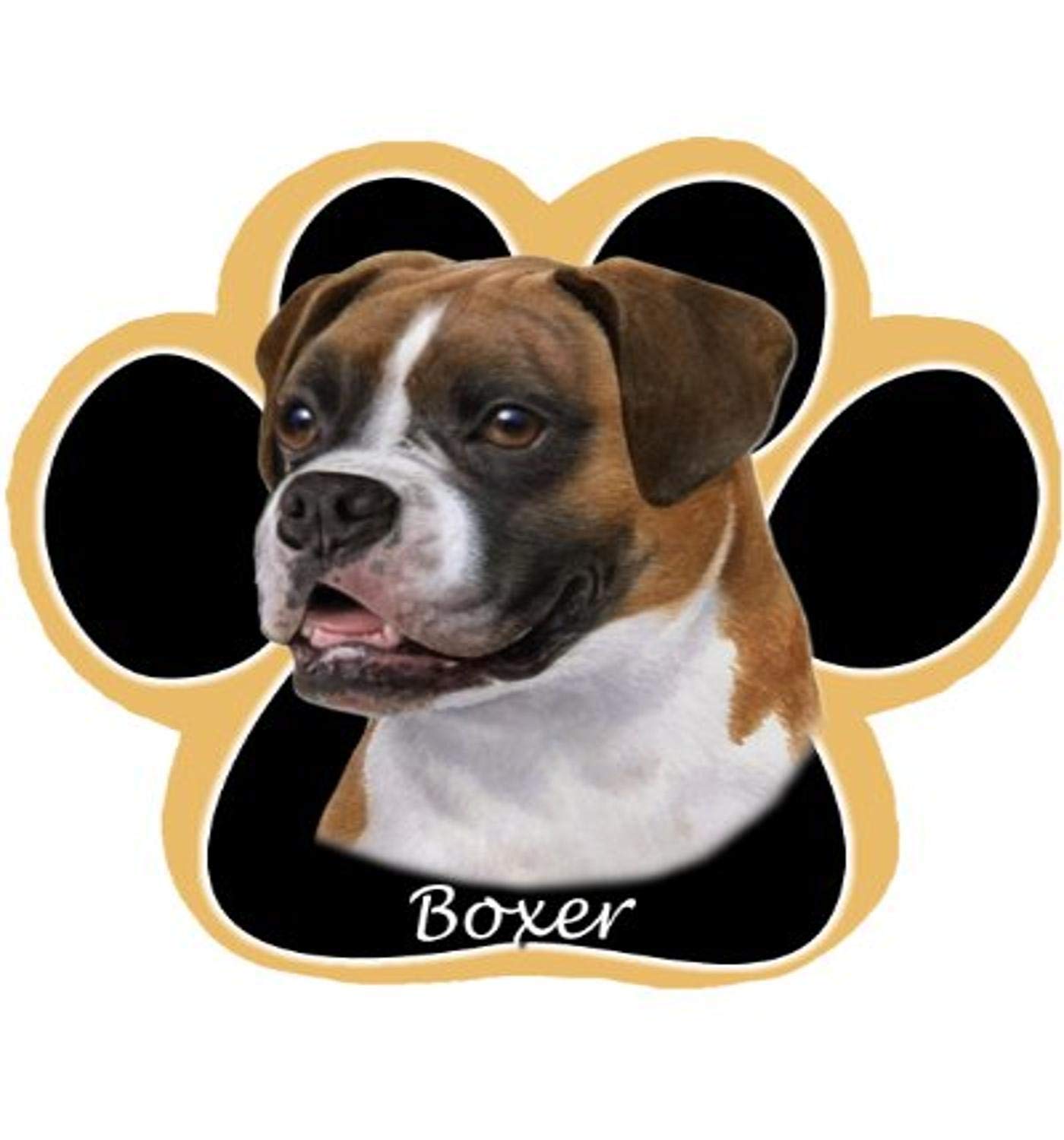 Boxer Dog Paw Non-Slip Mousepad - Uncropped