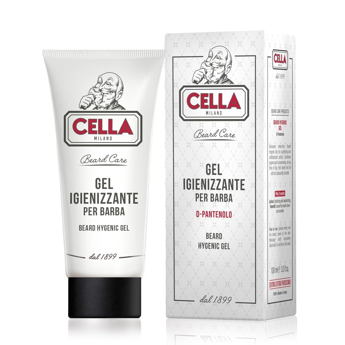 Cella Milano Beard Refresher & Conditioner for use Anytime, Made in Italy