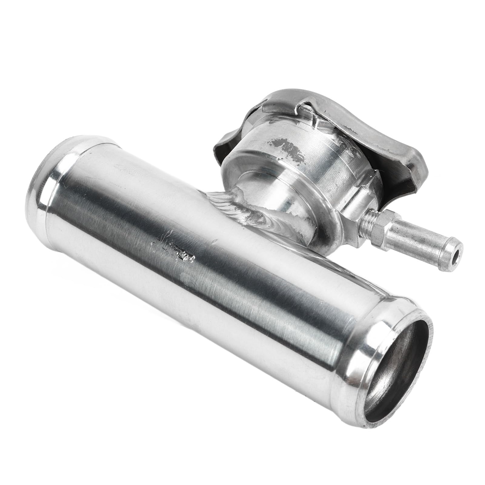 Szyjka Wlewu Płynu Chłodzącego, Korek Wlewu Węża Chłodnicy 32mm T6061 Aluminium Odporne na rdzę z nakrętką 16PSI do Samochodu