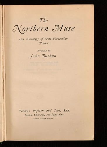 The northern muse: an anthology of Scots vernacular poetry