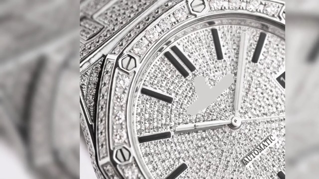 Amazon.com: BENIYAZ Jewelery Luxury Iced Out Moissanite Watch for