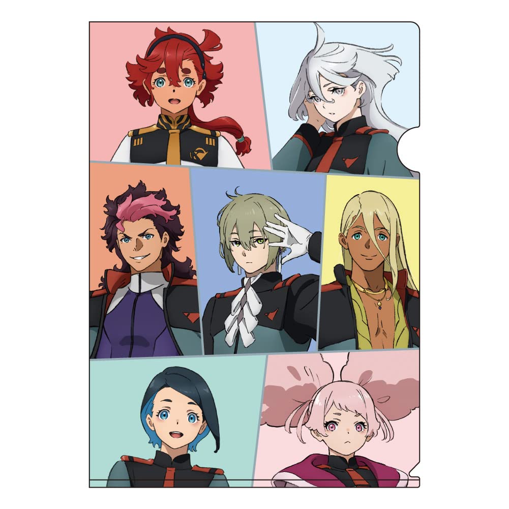 Amazon.co.jp: 機動戦士ガンダム 水星の魔女 A4クリアファイル 集合