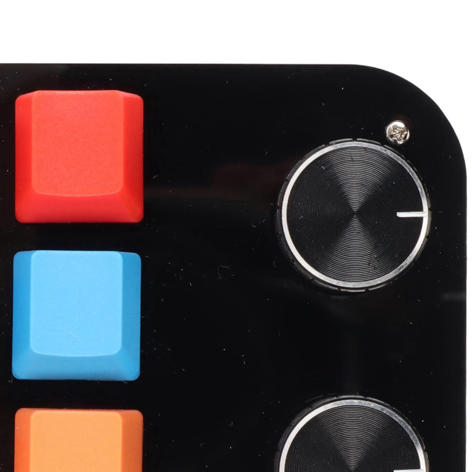 Mini Clavier mécanique Macro avec Stockage intégré, 9 Touches et 3 Boutons, Clavier programmable à Une Main avec Fonction personnalisée pour Le Bureau/Le Montage vidéo