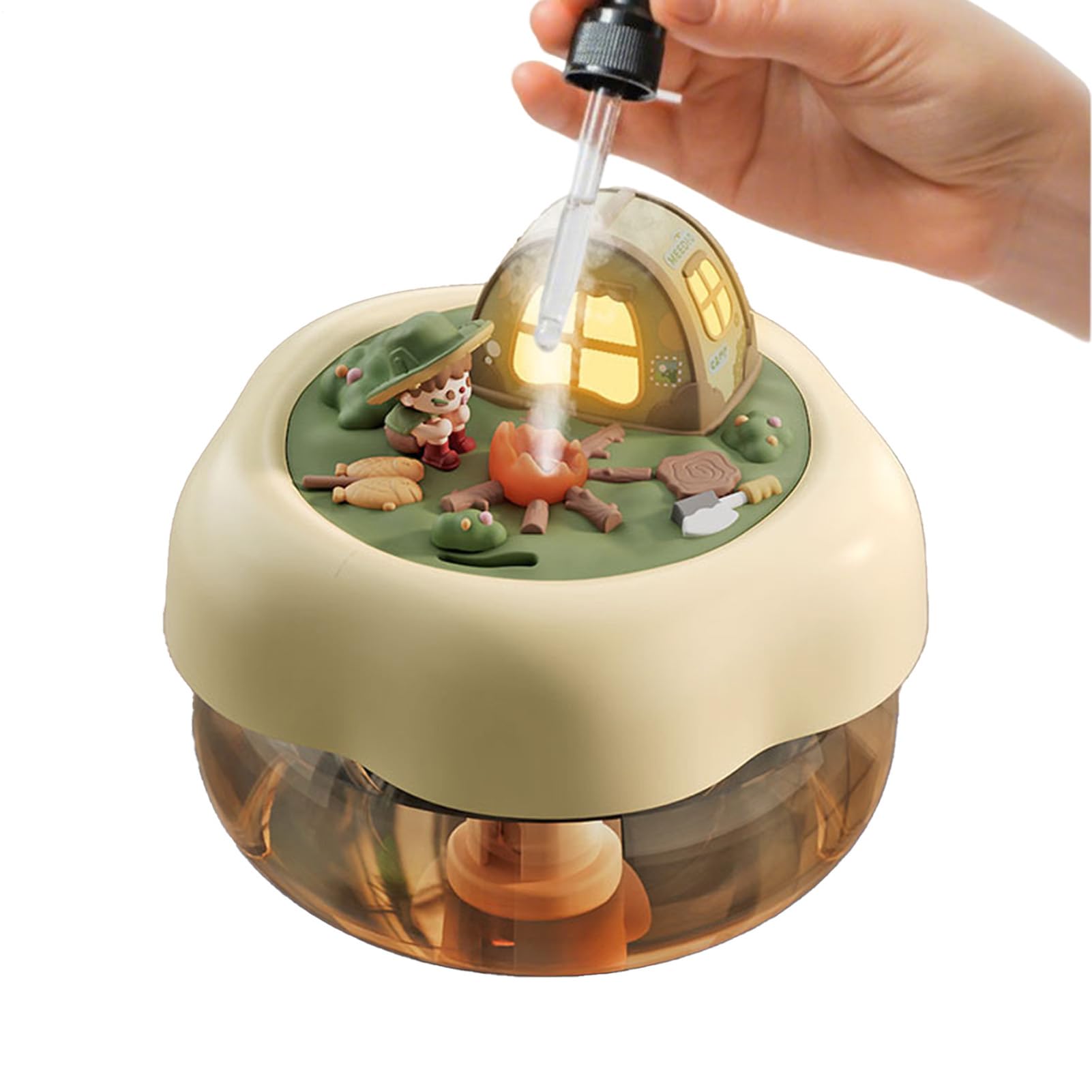 Humidificateur pour chambre portable 400ml intelligent et silencieux