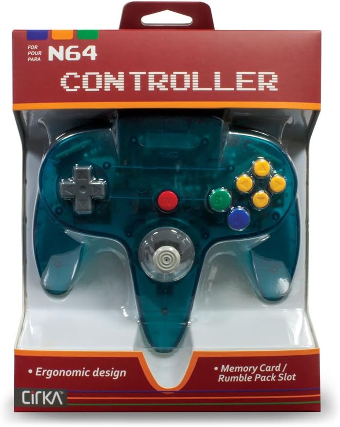 CirKa Controller for N64 (Turquoise)