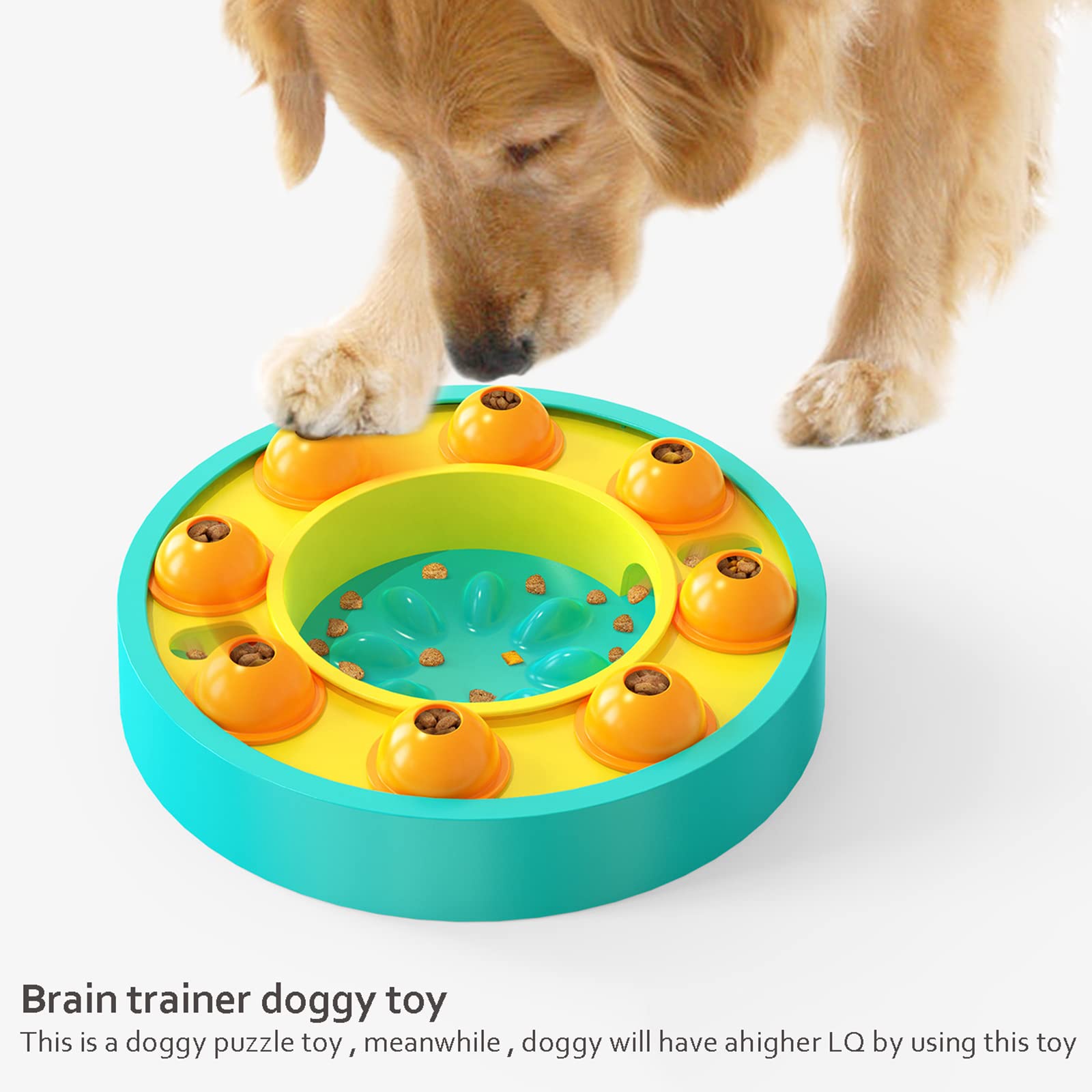 Amazon.co.jp: ペット食器 早食い防止 犬 猫 知育玩具 犬おもちゃ