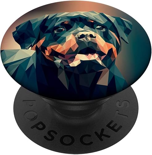 Rottweiler - Agarre y soporte para teléfonos y tabletas Negro