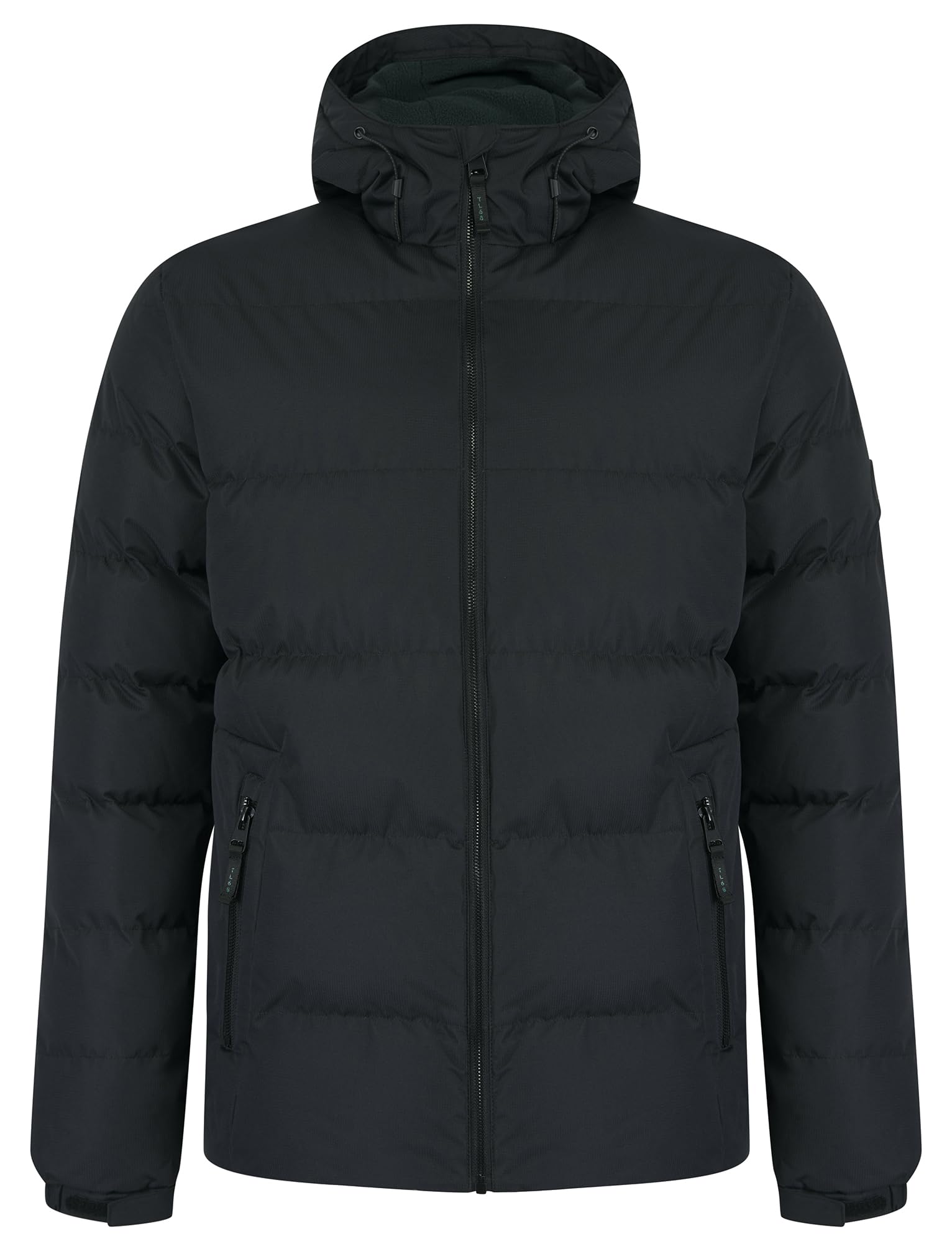 Tokyo Laundry Men's Takato Micro-Fleece Lined Quilted Puffer Jacket with Hood