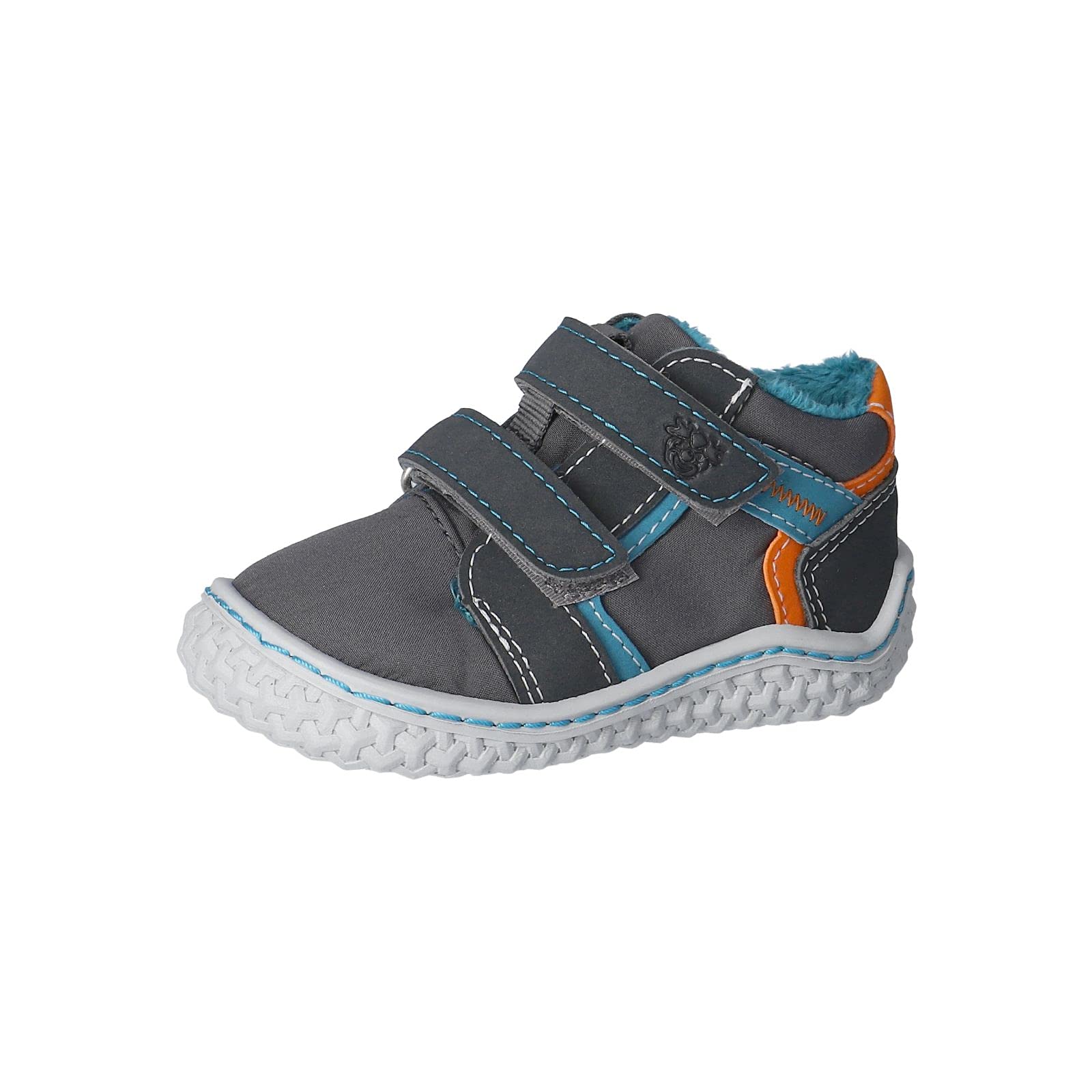 RICOSTA Pepino Lion Children's Barefoot Shoes Medium Width (WMS), Grey  Graphite Grigio, UK Child