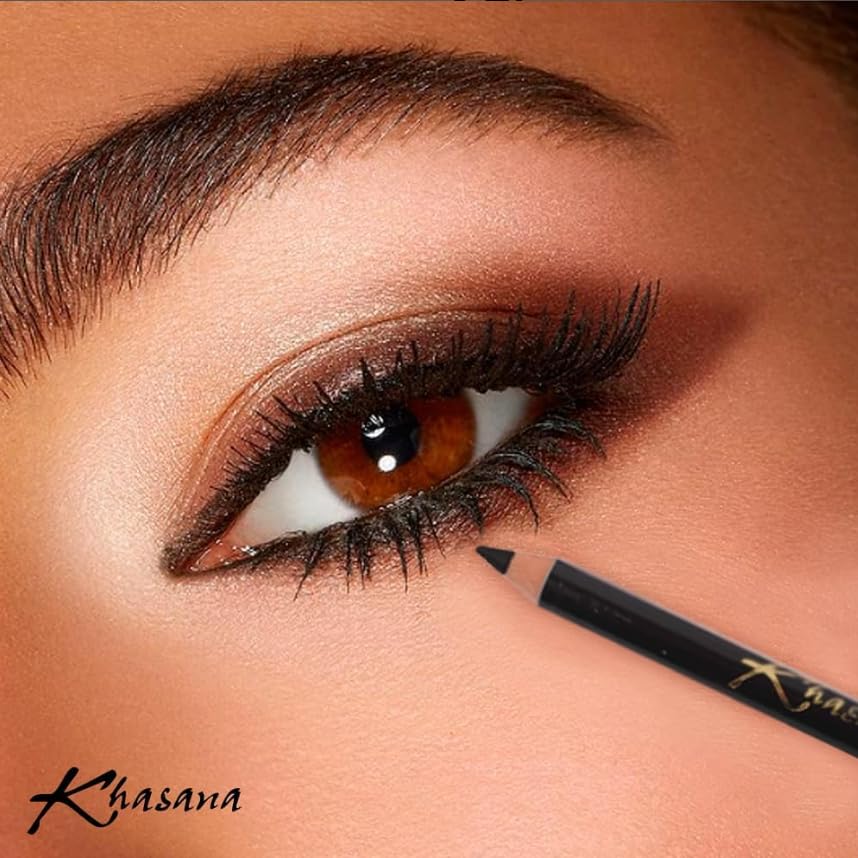 Eyeliner lápiz pack de 2 color marrón oscuro miniatura 4