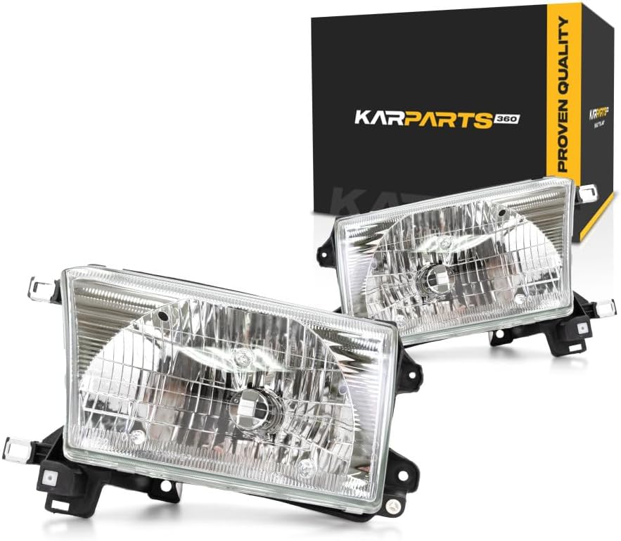 For 1999-2002 Toyota 4Runner Headlight Driver and Passenger Side Bulbs Included TO2502128 TO2503128 | 81150-35300, 81110-35320