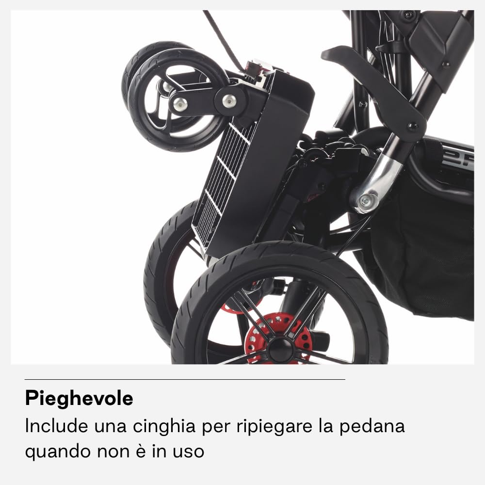 Jané Go Up Pedana Universale Per Passeggini, Per Secondo Bambino, Antiscivolo, 75 x 54 x 45 cm, 1 Kg, 4, 512 milliliters, 1 kilograms, 0, 1