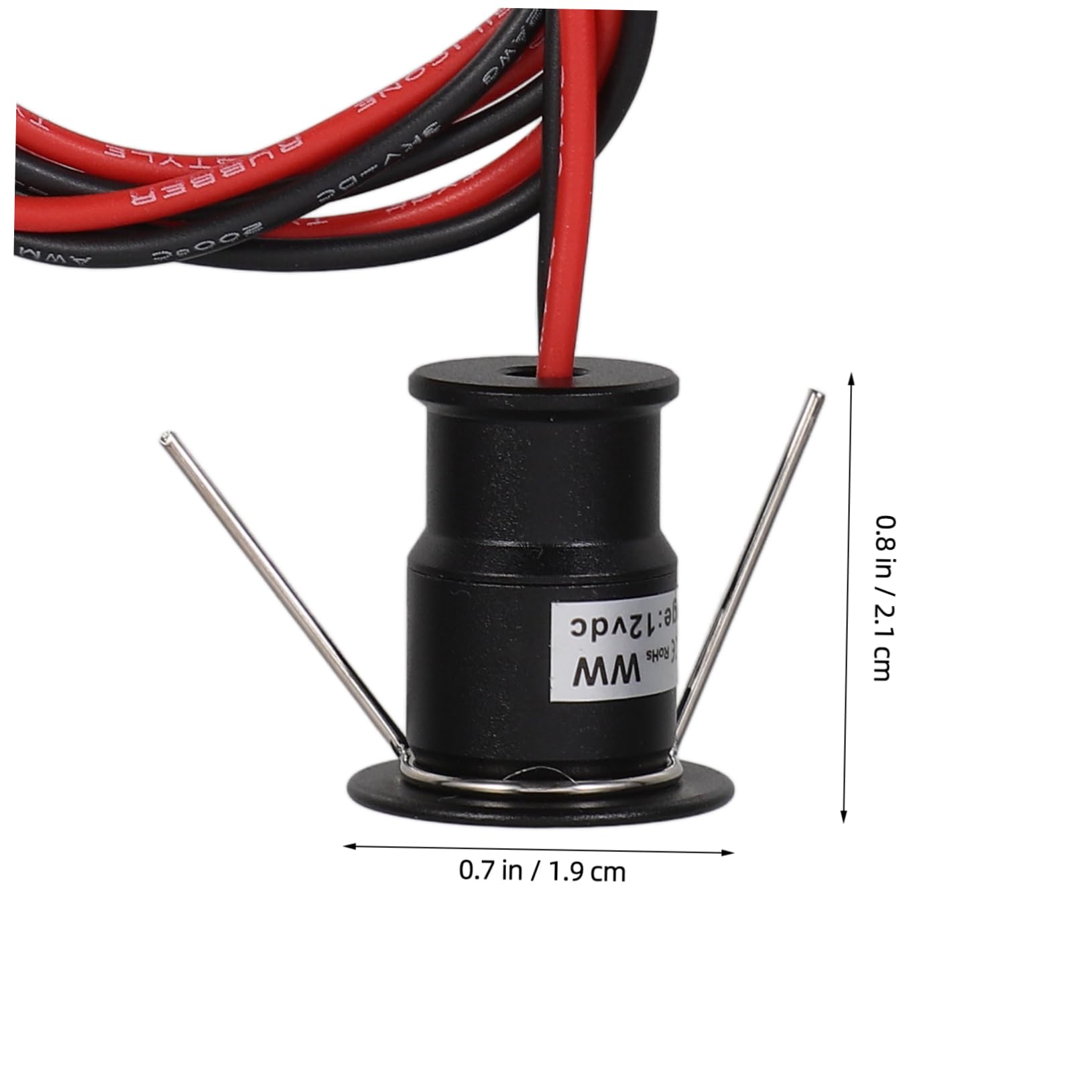 Gadpiparty 2pcs Mini Lights Low Voltage Accent Lights for Indoor Use for Closet Jewelry Displays Shelves and Plant Lighting Elegant Design Beam Angle