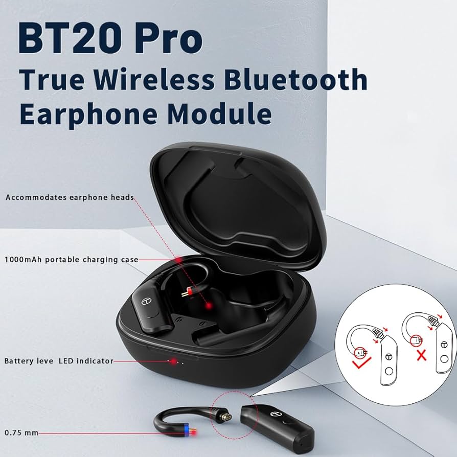 SIVGA Que 新品 未開封 + TRN BT20 Pro Amazon.com: TRN BT20 Pro IEM Bluetooth Adapter,Wireless