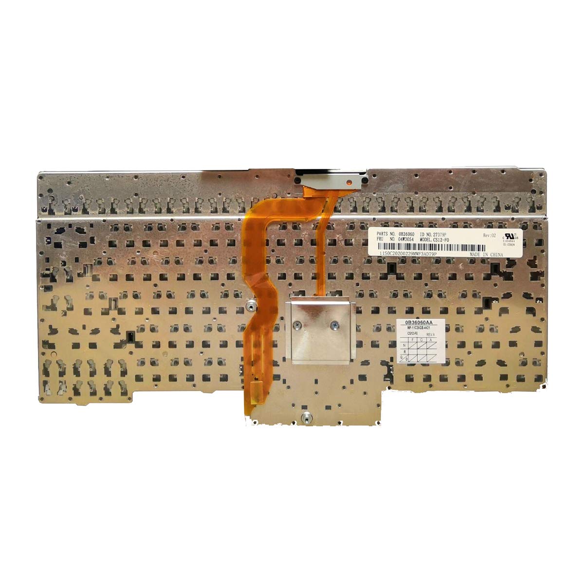 Clavier Azerty FR Neuf Pour Lenovo ThinkPad T430, T430s, T530 - Remplacement Direct