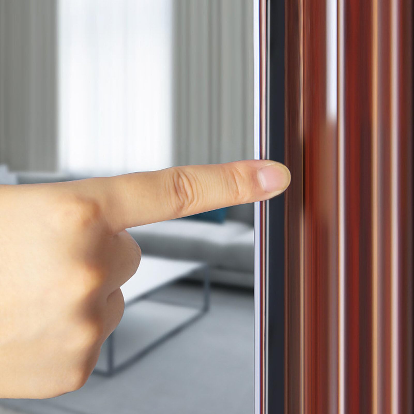 TOVINANNA Weather Stripping Window Seal Strip Window Strip Sealing Weatherstripping for Doors Window Gaps Sealing Strip Window Stripping Seal Strip Caulking Strip Natural Rubber One Piece