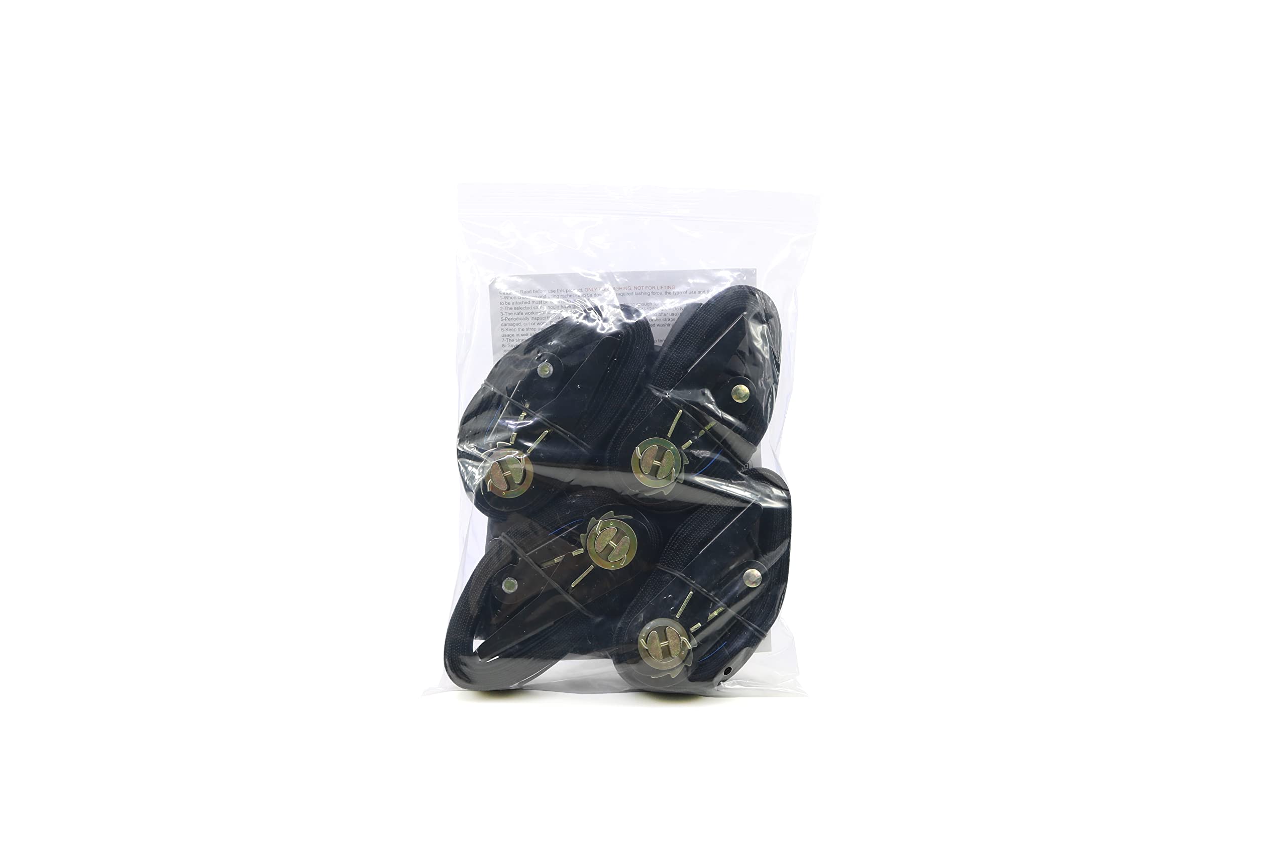 MAGMA 4 Correas de Trinquete 3,5m, 800Kgf/unit. Cinchos, Cinchas de Amarre, Eslingas con Carraca, Remolque Baca Kayak Tabla de Surf Piraguas Canoa Bicicleta Moto, Longitud Ajustable. Negro — view 8