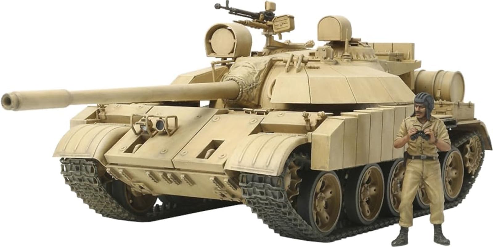 Tamiya 1/35 Iraqi T-55 Enigma Tank Plastic Model Kit 35324 10.2in Length