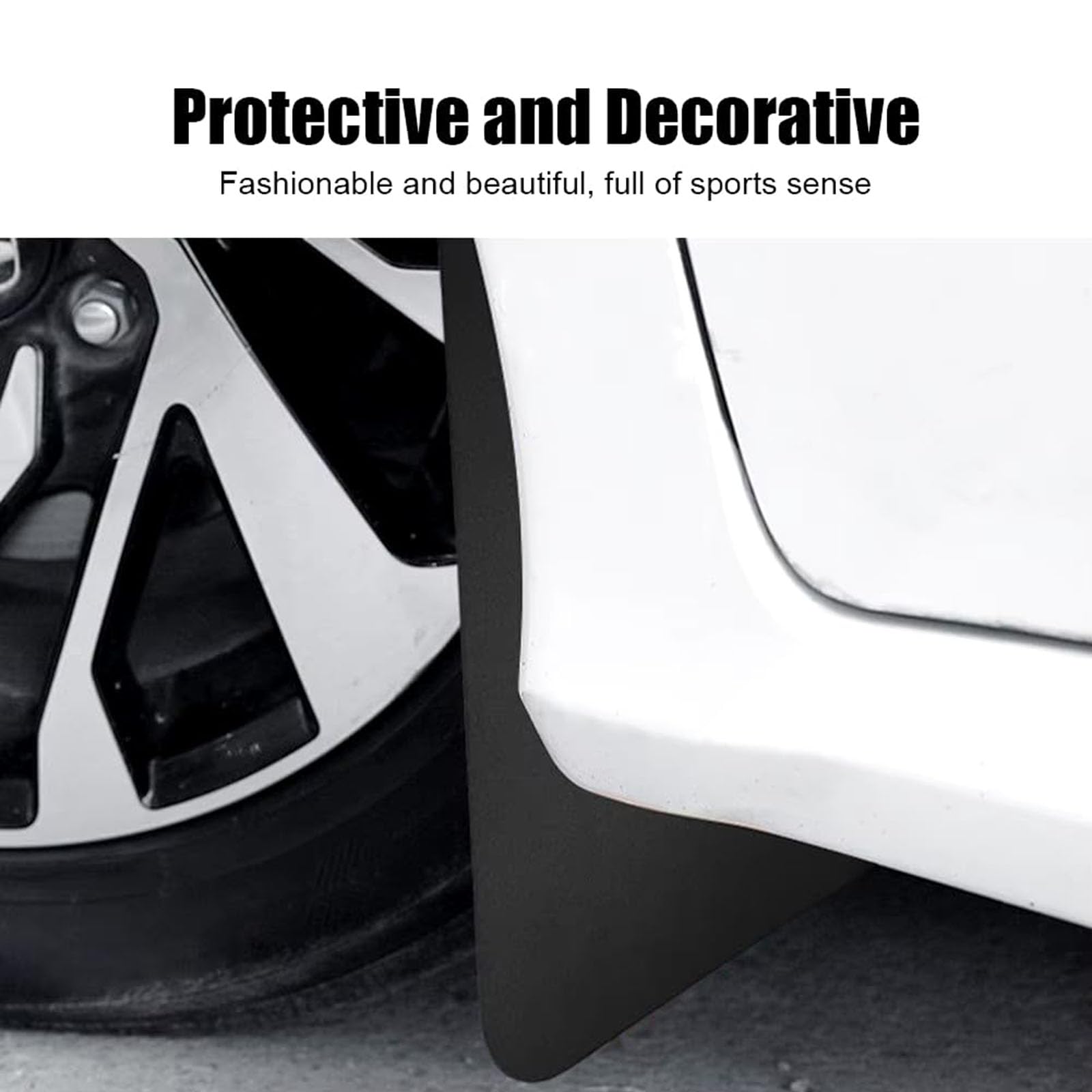 EVANEM 4 Pezzi Auto Paraspruzzi per BMW 3 2013-2019, Paraspruzzi Anteriori Posteriori, Impermeabile Paraschizzi Guardie Parafanghi, Auto Decorativi Accessori