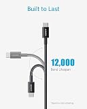 Anker Lot de 2 Câbles USB C vers USB C 100W, Charge Rapide (1,8 m + 1,8 m) - 5