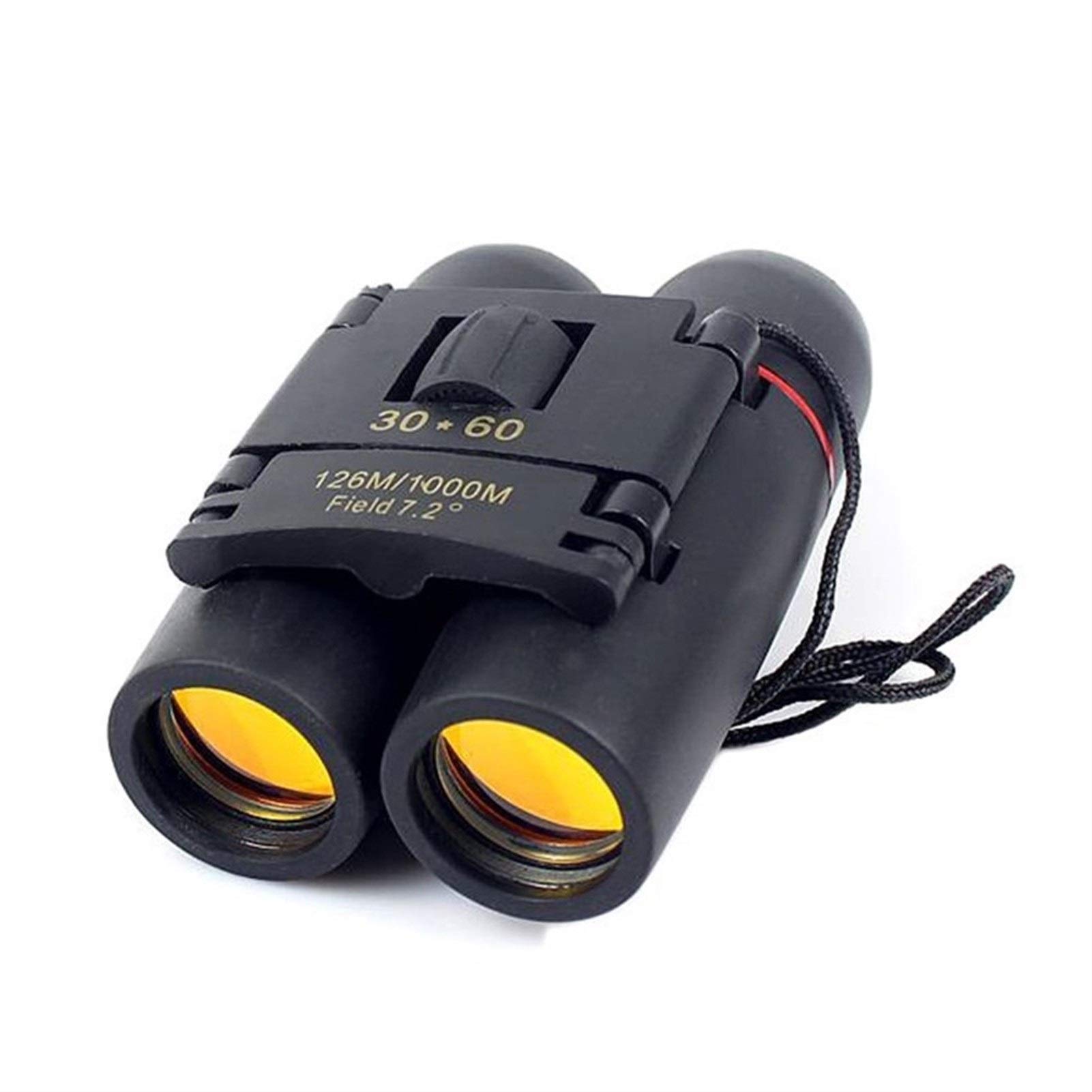 Télescope monoculaire, Jumelles compactes à Zoom Haute Puissance 30x60, Mini-télescope Pliable Longue portée BAK4 pour Sport et Camping
