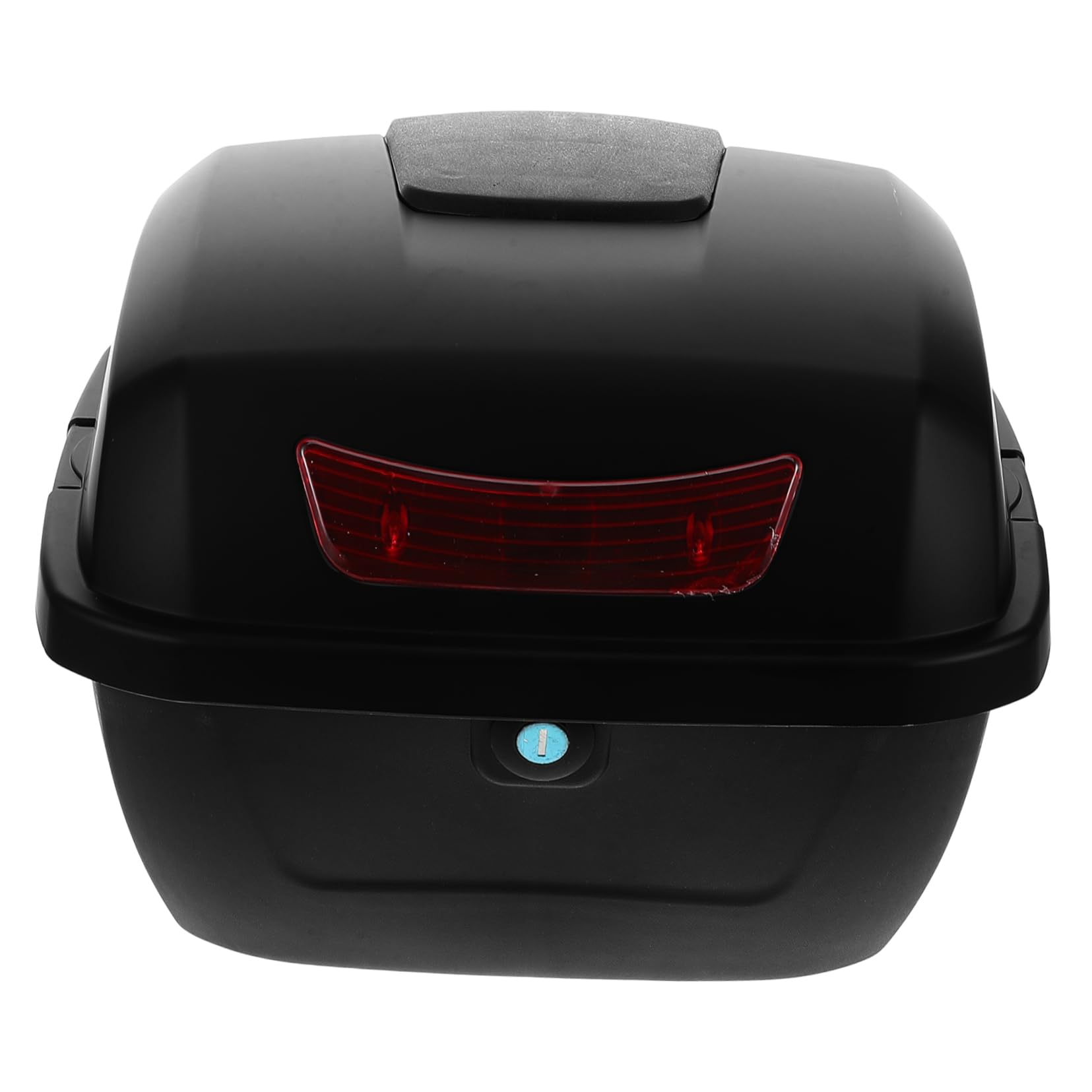 Baule Realizzato in Abs e Metallo Grande Capacità e Posteriore per con Protezione degli Oggetti Installazione Facile per Accessori per Motociclisti Veicoli a Due Ruote e Scooter