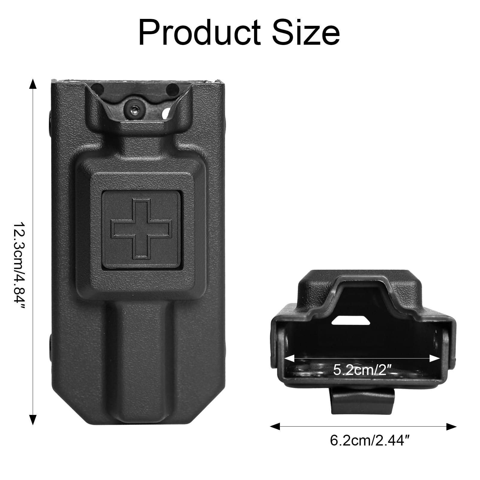 Soporte Torniquete 1 Pieza, Porta Torniquete EMT, Accesorios Multifunción para Equipos Tácticos Al Aire Libre, Adecuado para Caja Soporte Torniquete Primeros Auxilios Médicos Al Aire Libre