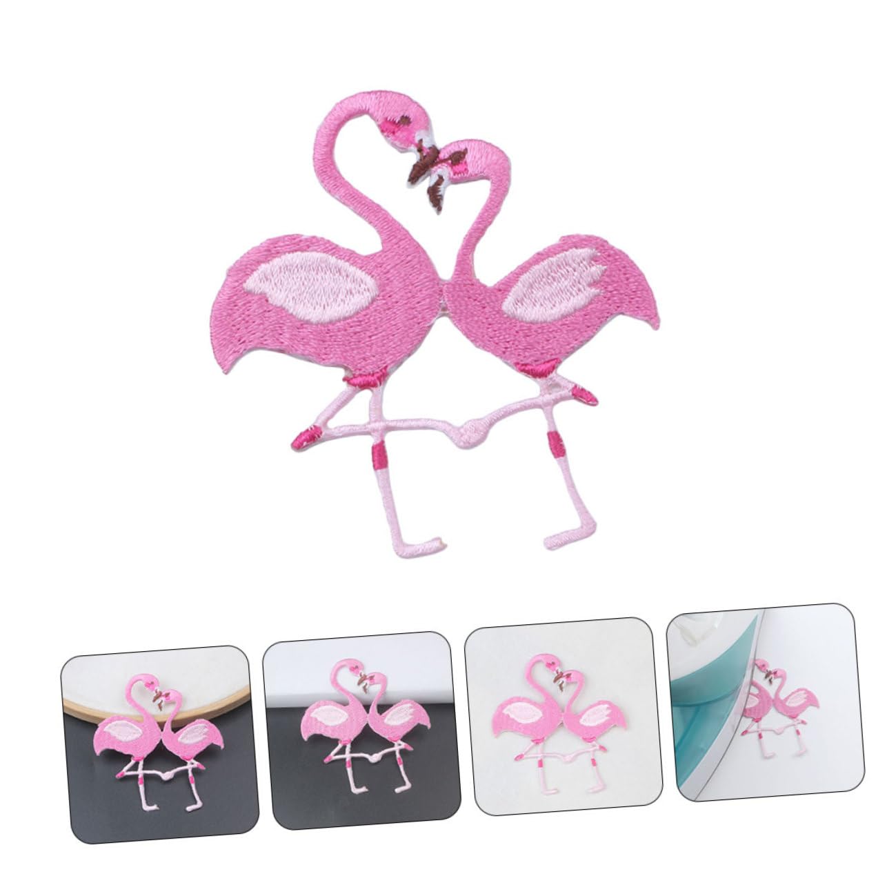 Housoutil 5 Set Toppe Termoadesive Ricamate Per Abbigliamento Da Patches Per Cucire E Stirare Per Vestiti E Progetti Fai Da Te Decorativi 10 Pezzi * 5