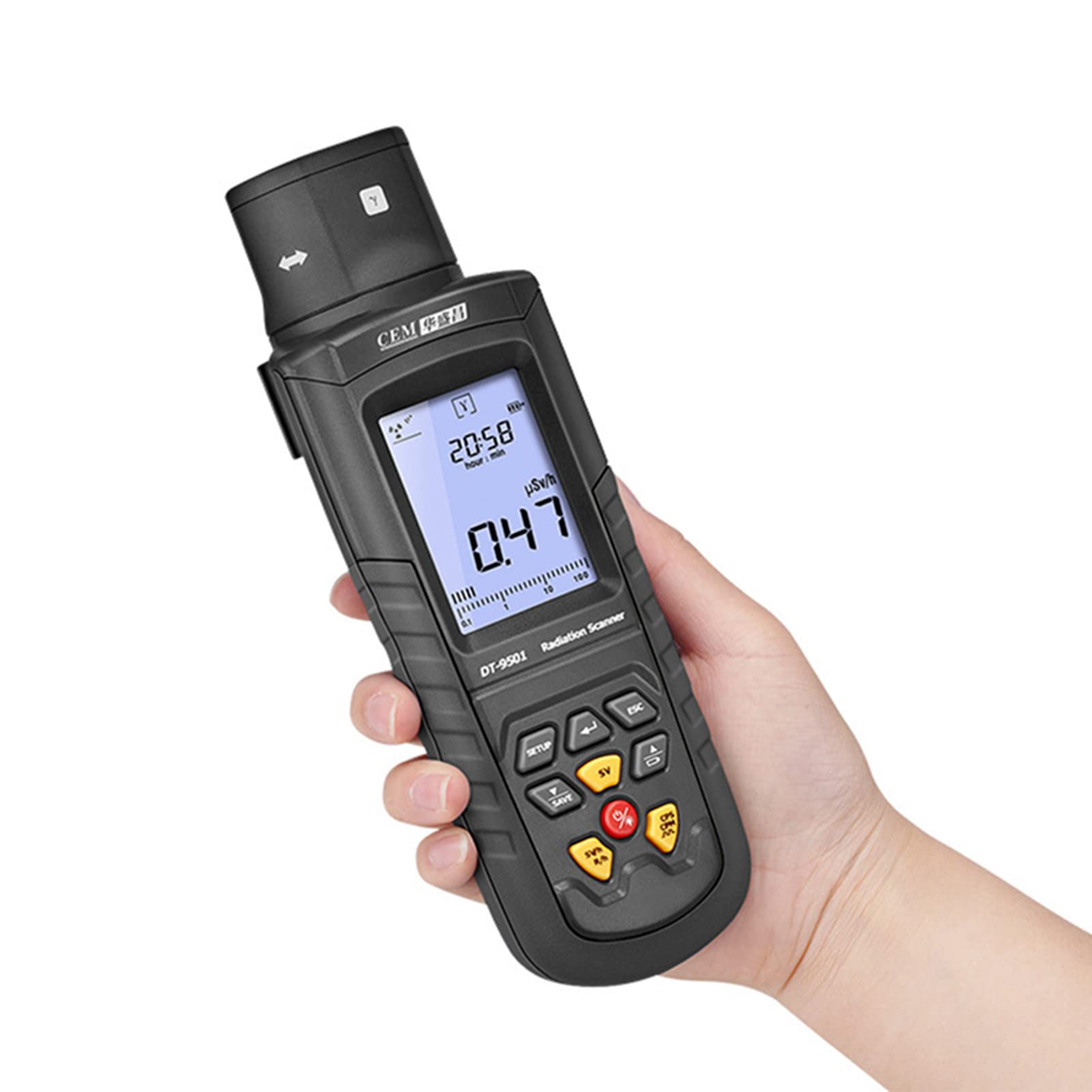 Geigerzähler & EMF-Detektor – 2-in-1 Handger Produktbild-Vorschau 3