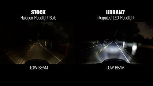 Miniatura 5 de Cyron Faro LED DOT URBAN Cree de 105 W + DRL, blanco brillante 6000 K, 4800 lúmenes, impermeable IP67, haz alto / lo de ángulo dual, adaptador de