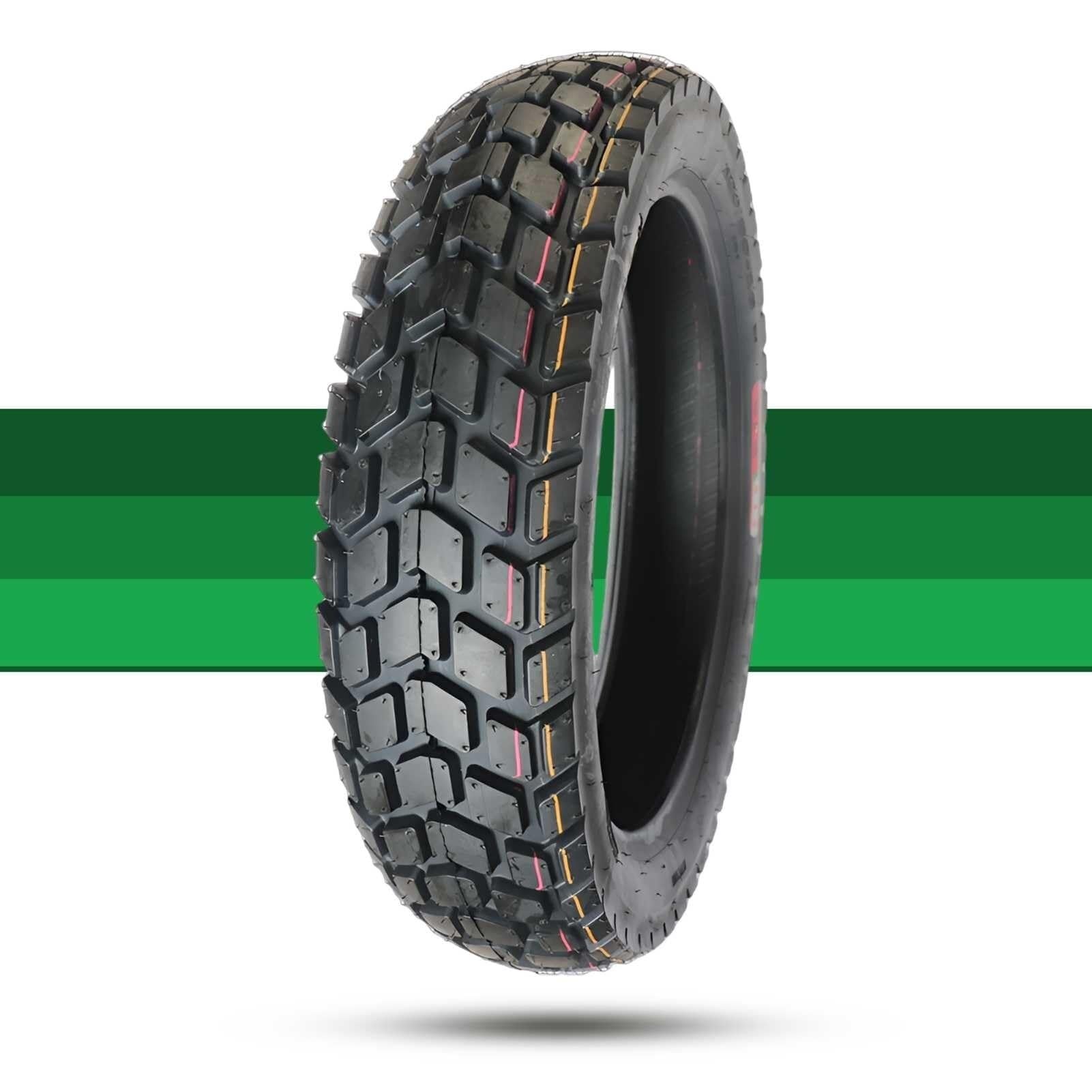 120/80-16 Opona Motocyklowa bez Wewnętrznej Rury, Zgodna z Przodem i Tyłem, Wysoka Przyczepność i Odporność na Przebicie, Odporna na Zużycie dla Jazdy Miejskiej i Autostrady