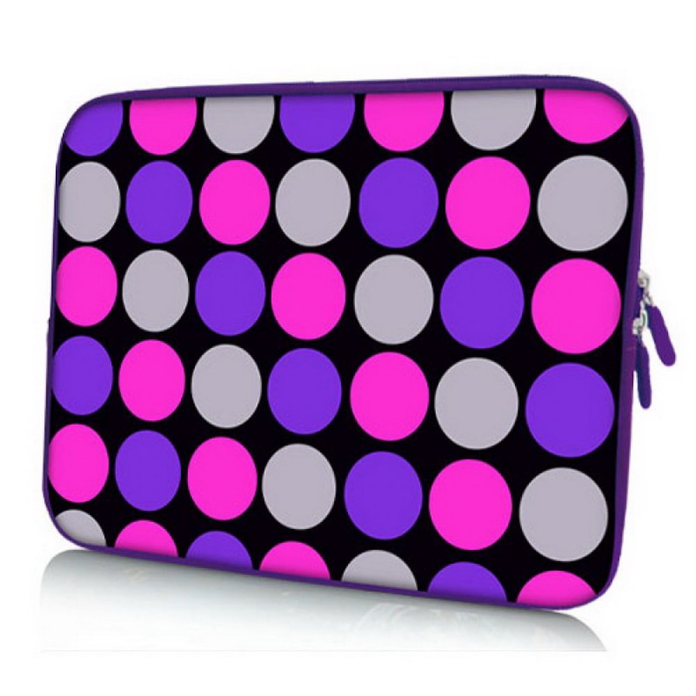 PEDEA Laptop Bag Case Design Sleeve for 15.6 inch, Purple Butterfly — view 44