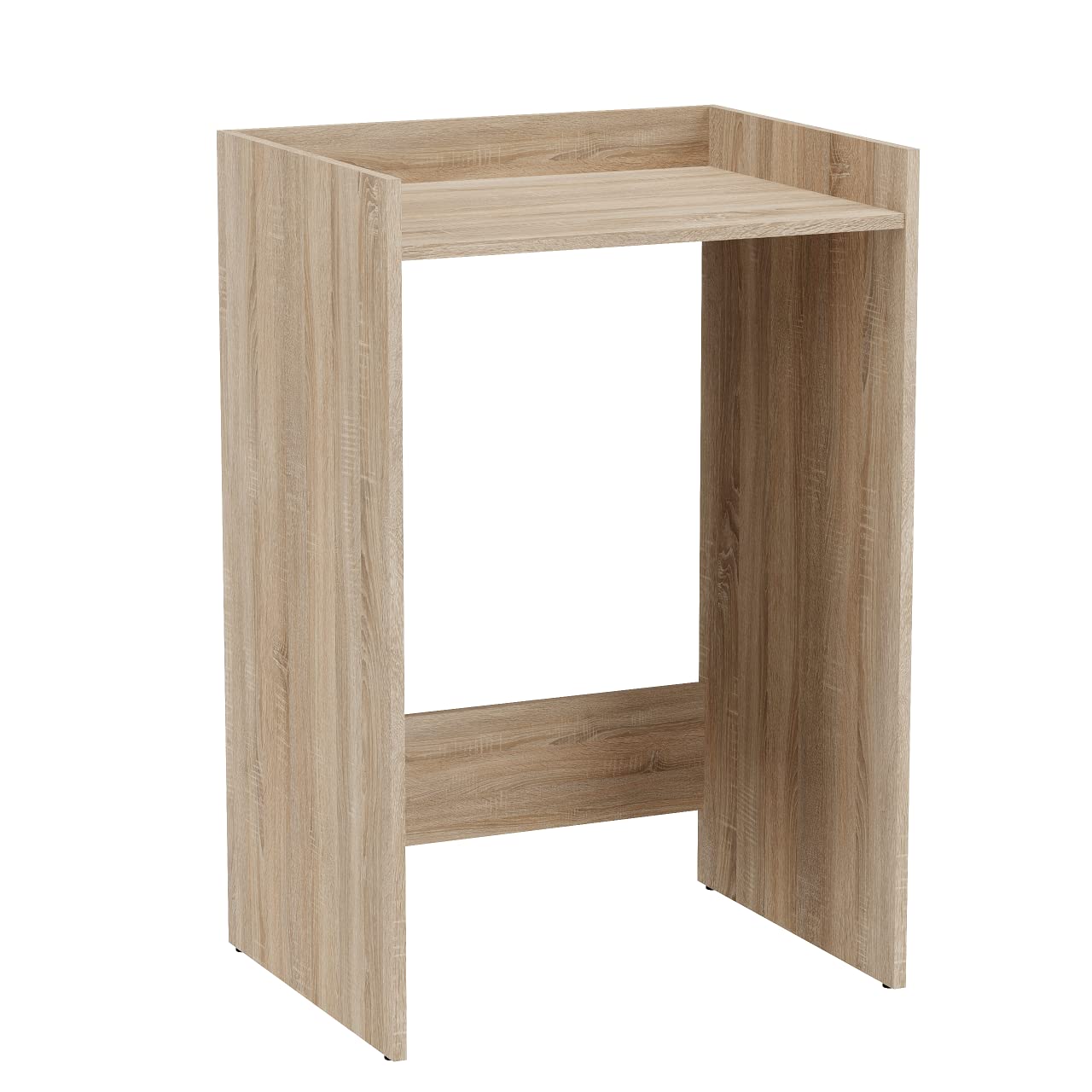 CDF COMO - Bathroom Storage Cabinet for Washing Machine - Freestanding Bathroom Unit with Shelf - Space-Saving Laundry Room Organizer - 64 x 50 x 97.5 cm