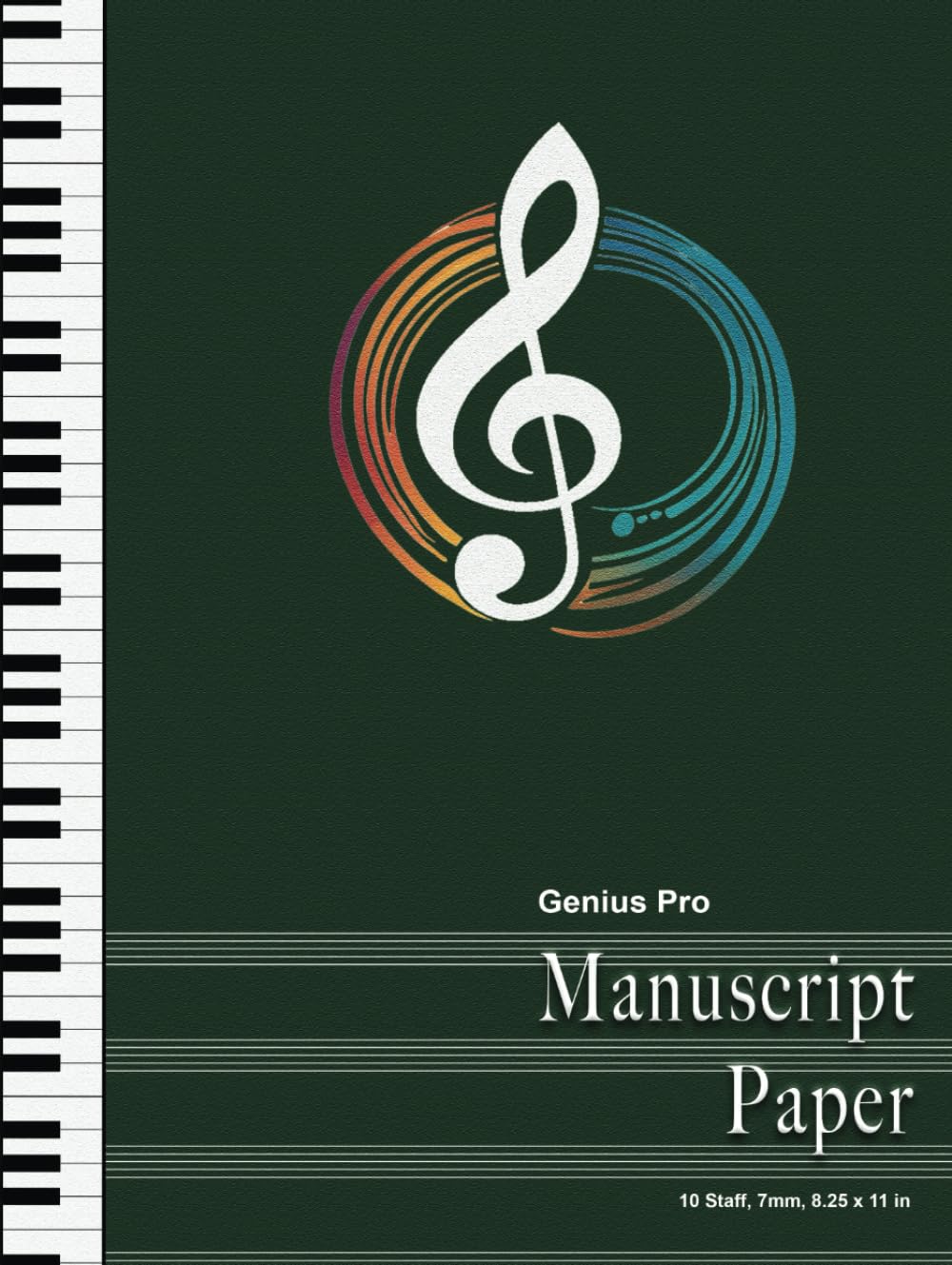 Cahier de musique Genius Pro 10 portées : fini les partitions perdues grâce au format rigide