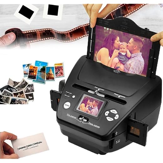 4-in-1 High-Resolution Film Scanner