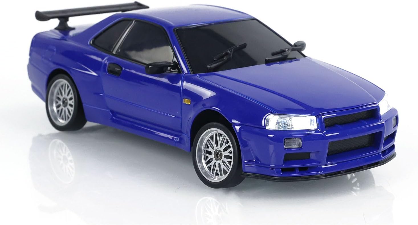 US in Stock, 1/18 LDRC RC Racing Car Drift Car LD1899 RWD High Speed Car Mini Car Radio Control Drift Vehicles Model Gyroscope Indoor Outdoor Hobby Model for Adult