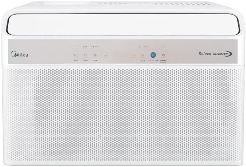 Midea, Window Air Conditioner, 1.5 ton Cool, Inverter, Remote Control Amazon.ae Kitchen