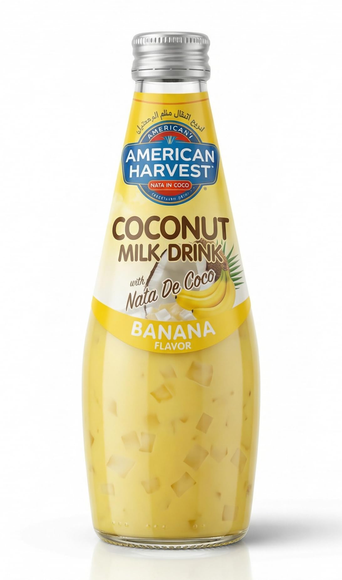 Coconut Milk With Nata De Coco Banana 290ml