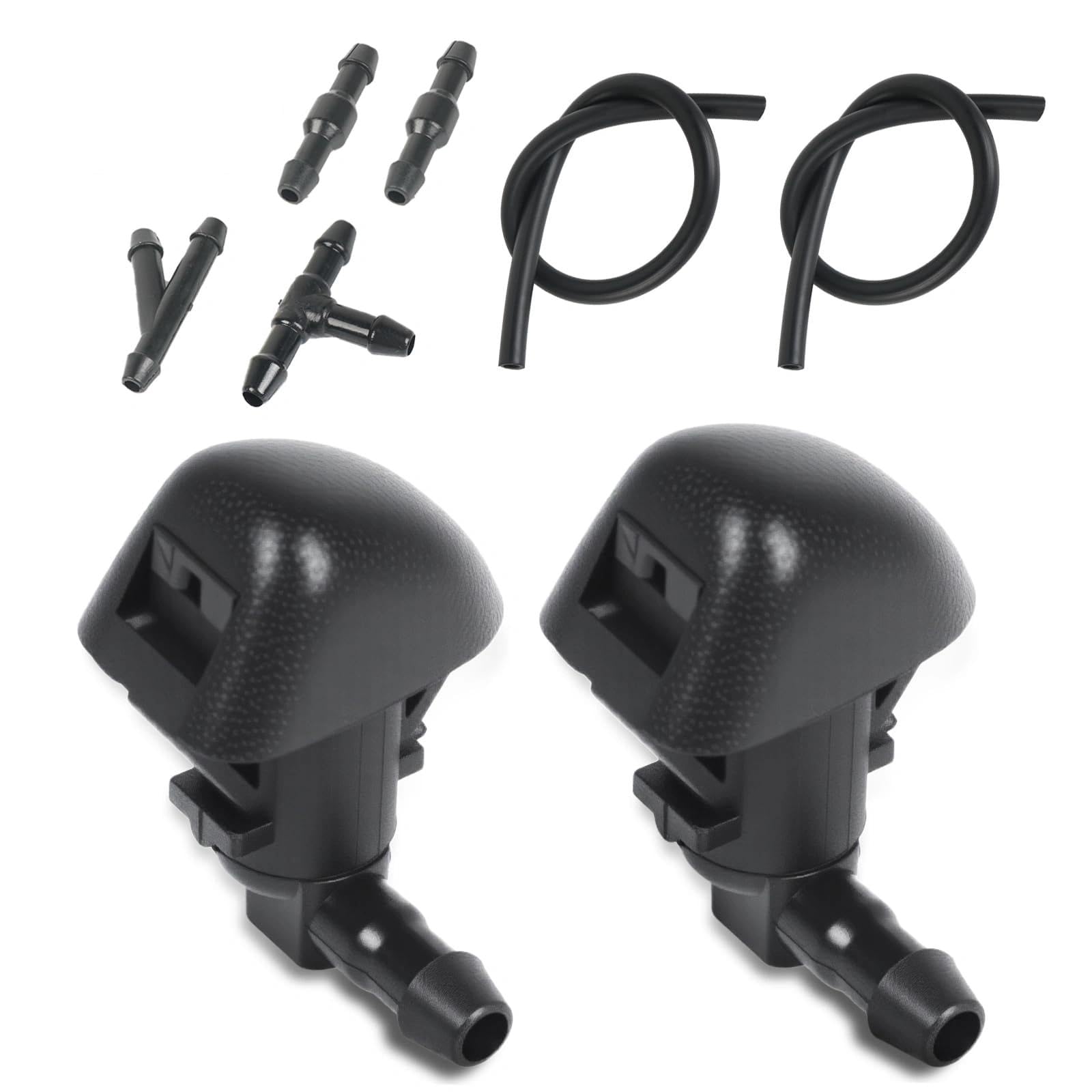 OTUAYAUTO Windshield Washer Nozzles Kit for 2011 2012 2013 2014 2015 2016 2017 Honda Odyssey - Front Windshield Spray Nozzles Wiper Spray Washer Jet Fluid Hose, Replacement OEM #76810TK8A21