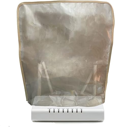 Cubierta de enrutador WiFi, cubierta inteligente de enrutador de alta protección, protector WiFi versátil (14 pulgadas x 15.5 pulgadas)