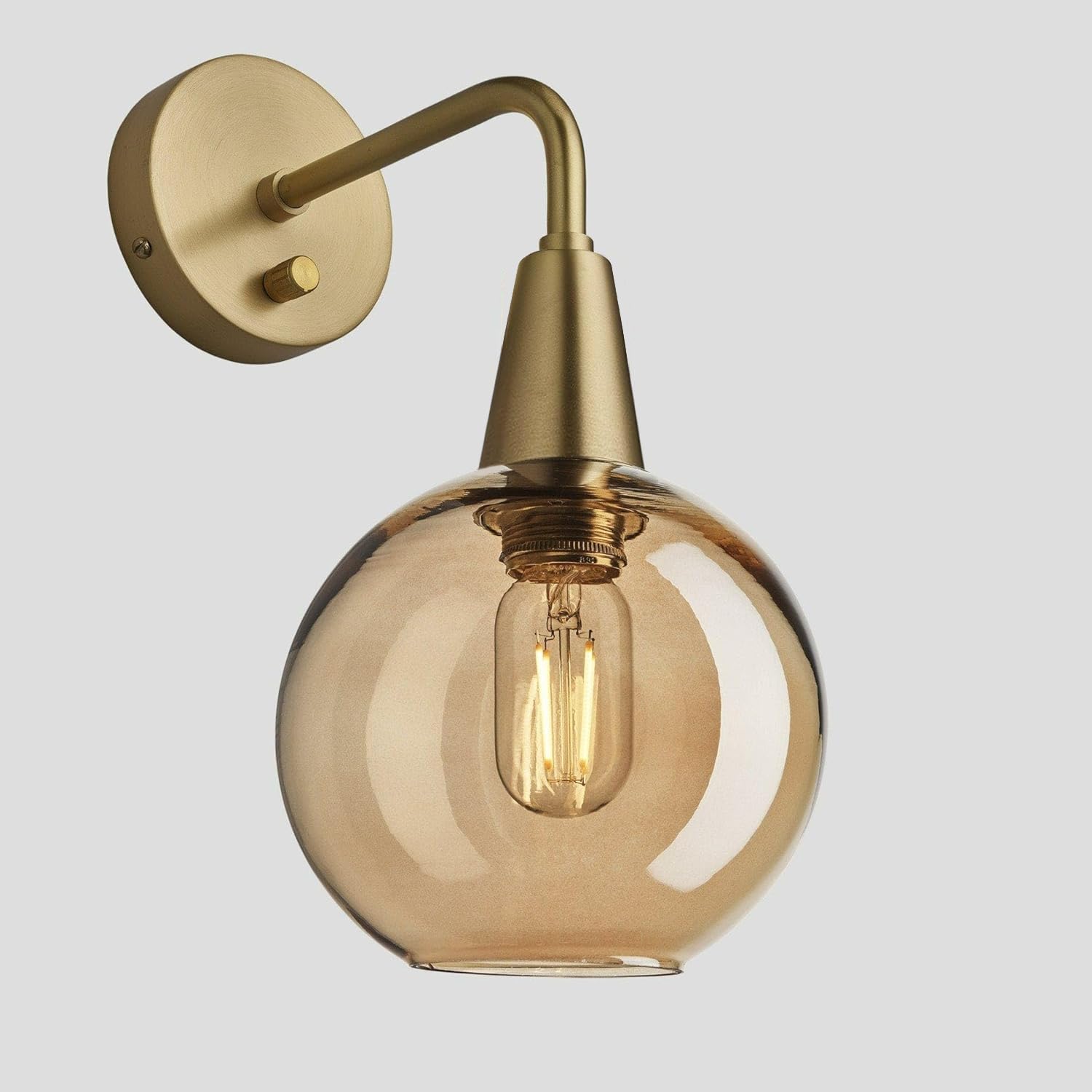 Chandni Decor Modern Design Luster Glass Brass Wall Light Wall Lamp for Bedroom, Living Room & Drawing Room (B0CVRGQTWN) Amazon Price History, Amazon Price Tracker