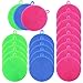 20 Piezas Esponja de Silicona para Cocina,Widesmart Esponja de Silicona,Cepillo de Silicona para Lavar Platos Fregadora de Esponjas Cepillo de Limpieza para Platos de Frutas de Cocina Vegetales