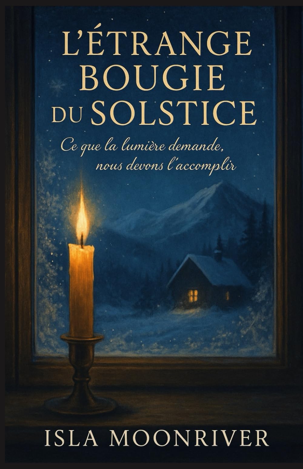 L’Étrange bougie du solstice: Un roman d’hiver profondément humain, poétique et réconfortant