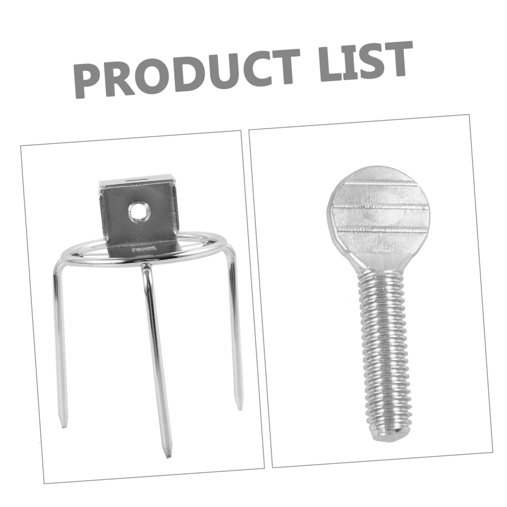 ibasenice 3 Set Forchette Rotanti Inossidabile Per Bbq Per Arrosto E Carne Accessorio Per Friggitrice Ad Aria 2 Pezzi * 3