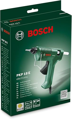 Bosch Glue Gun PKP 18 E (1 x Extra-Length Nozzle, Glue Stick, 240 V),Package may vary [Energy Class A] - 7