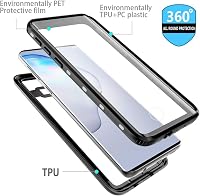 AICase Samsung Galaxy Note 10+ Plus Vízálló Tok - IP68 Tanúsított 360° Védelem Víz, Ütés, Por és Hó Ellen, Fekete 3