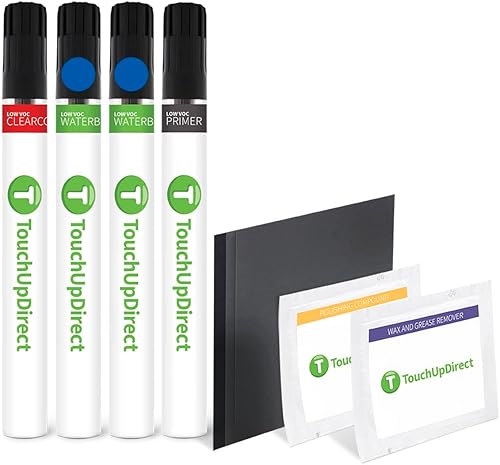 Miniatura 81 de TouchUpDirect 32J - Aerosol de pintura de retoque de obsidiana negra perla metálica compatible con Subaru Exact Match - Kit platino