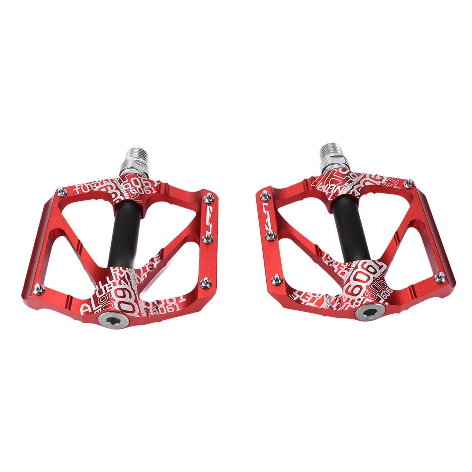 Pedal de Bicicleta de montaña Bicicleta de Aluminio Pedal de rodamiento de Aluminio Ultra Ligero Palin Pedal contra el Deslizamiento para Ciclistas