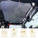 Sunshade for 2007-2018 Jeep Wrangler JKU 4 Door Full Length Mesh Sun Shade, JK Unlimited, Sport, Sport S, Sahara, Rubicon Sunshade Bikini Soft Top Cover Net, Blocks UV, Wind, Noise, Black